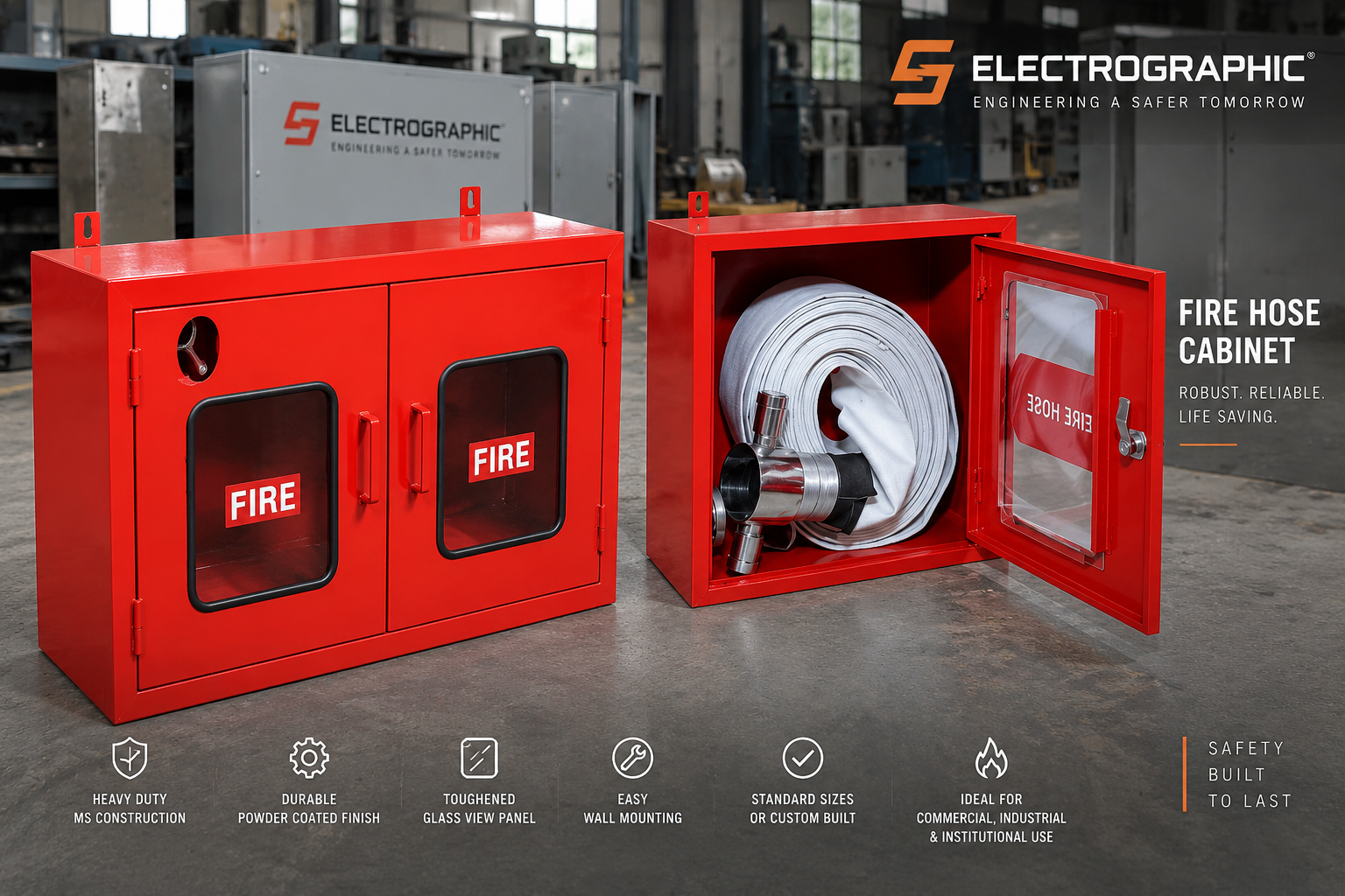 Electrical control panels and industrial enclosures